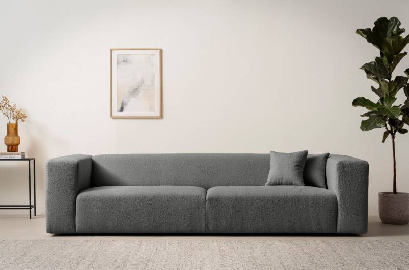 andas 3-Sitzer BAKELS, Couch in Cord oder Boucle-Stoff, Sofa im modernen Design, bequemer Sitzkomfort,in 2 Stoffen und 8 Farben lieferbar von andas
