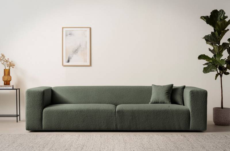andas 3-Sitzer BAKELS, Couch in Cord oder Boucle-Stoff, Sofa im modernen Design, bequemer Sitzkomfort,in 2 Stoffen und 8 Farben lieferbar von andas
