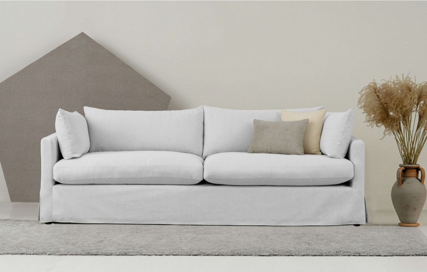 andas 3-Sitzer Joucas, Hussensofa, Breite 244 cm, 1 Teile, extra tiefe Sitzfläche, mit Faserball-Füllung für mehr Sitzkomfort andas 3-Sitzer Joucas, Hussensofa, Breite 244 cm, 1 Teile, extra tiefe Sitzfläche, mit Faserball-Füllung für mehr Sitzkomfort von andas