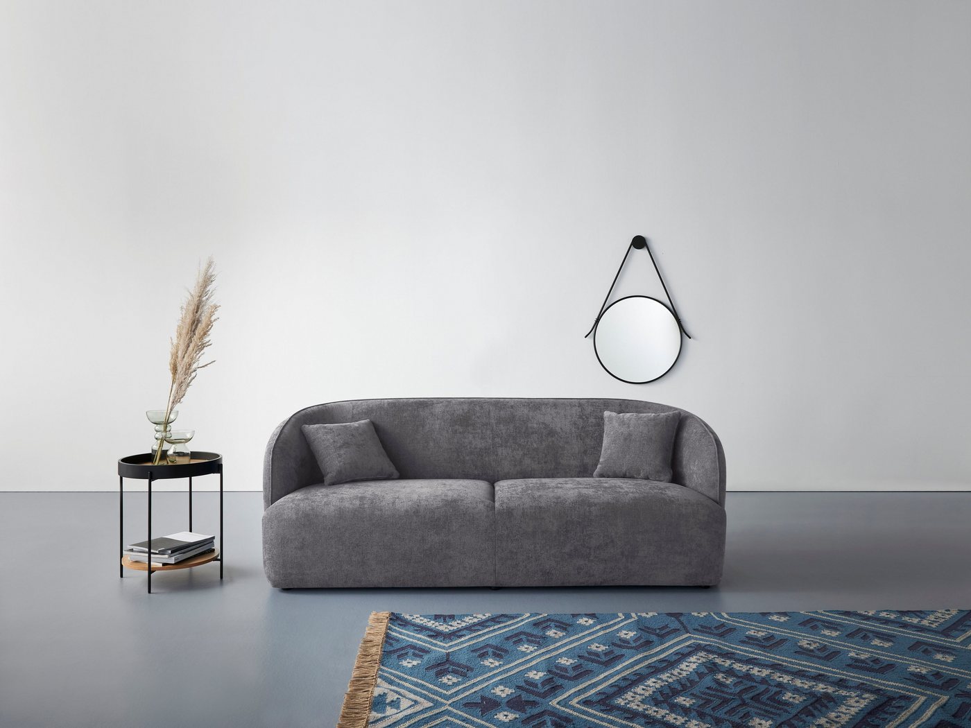 andas 3-Sitzer Knautschzone, auch mit Bouclé-Bezug andas 3-Sitzer Knautschzone, auch mit Bouclé-Bezug von andas