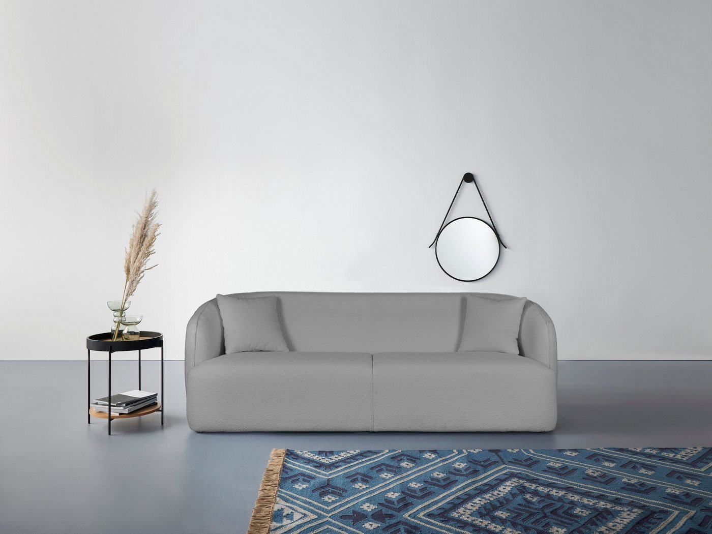 andas 3-Sitzer Knautschzone, auch mit Bouclé-Bezug andas 3-Sitzer Knautschzone, auch mit Bouclé-Bezug von andas