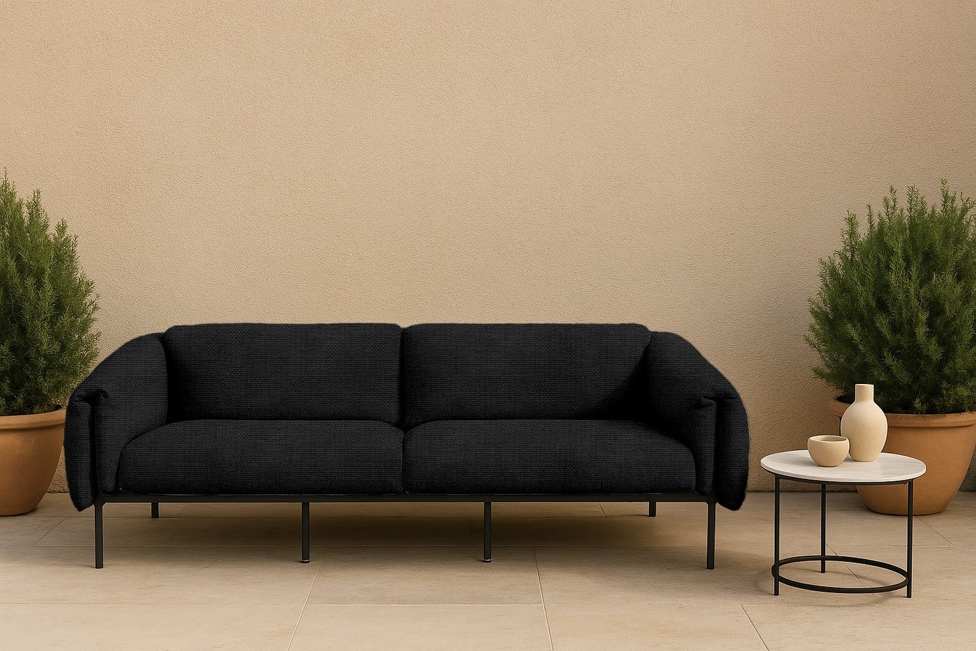 andas 3-Sitzer Lumi, Outdoor Gartensofa, wetterfeste Materialien, Breite 228 cm andas 3-Sitzer Lumi, Outdoor Gartensofa, wetterfeste Materialien, Breite 228 cm von andas