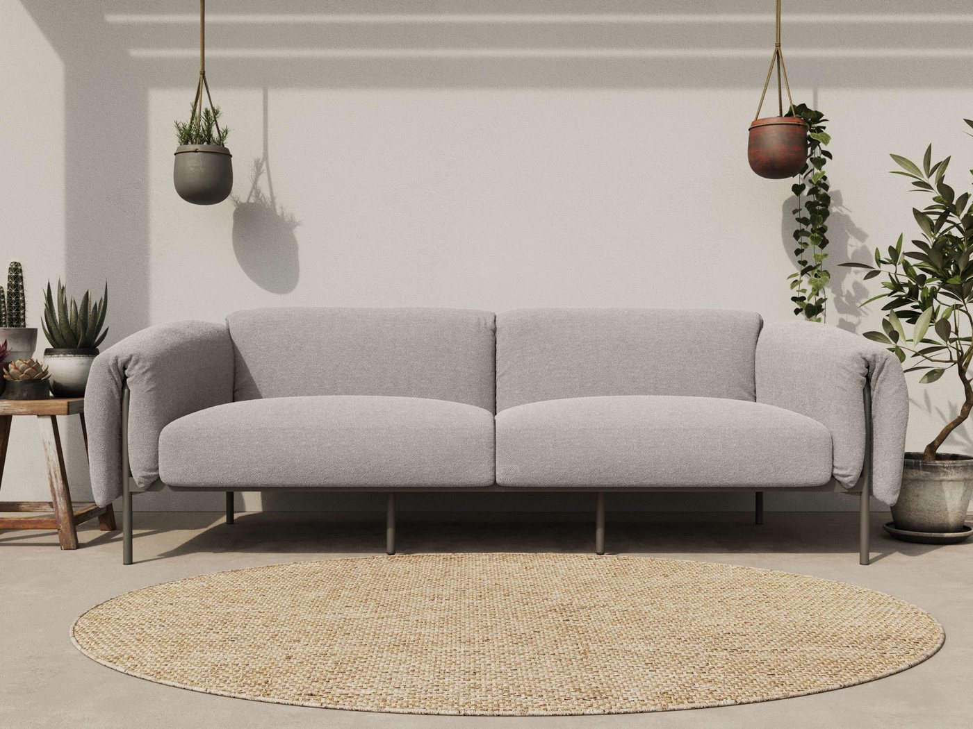 andas 3-Sitzer Lumi, Outdoor Gartensofa, wetterfeste Materialien, Breite 228 cm andas 3-Sitzer Lumi, Outdoor Gartensofa, wetterfeste Materialien, Breite 228 cm von andas