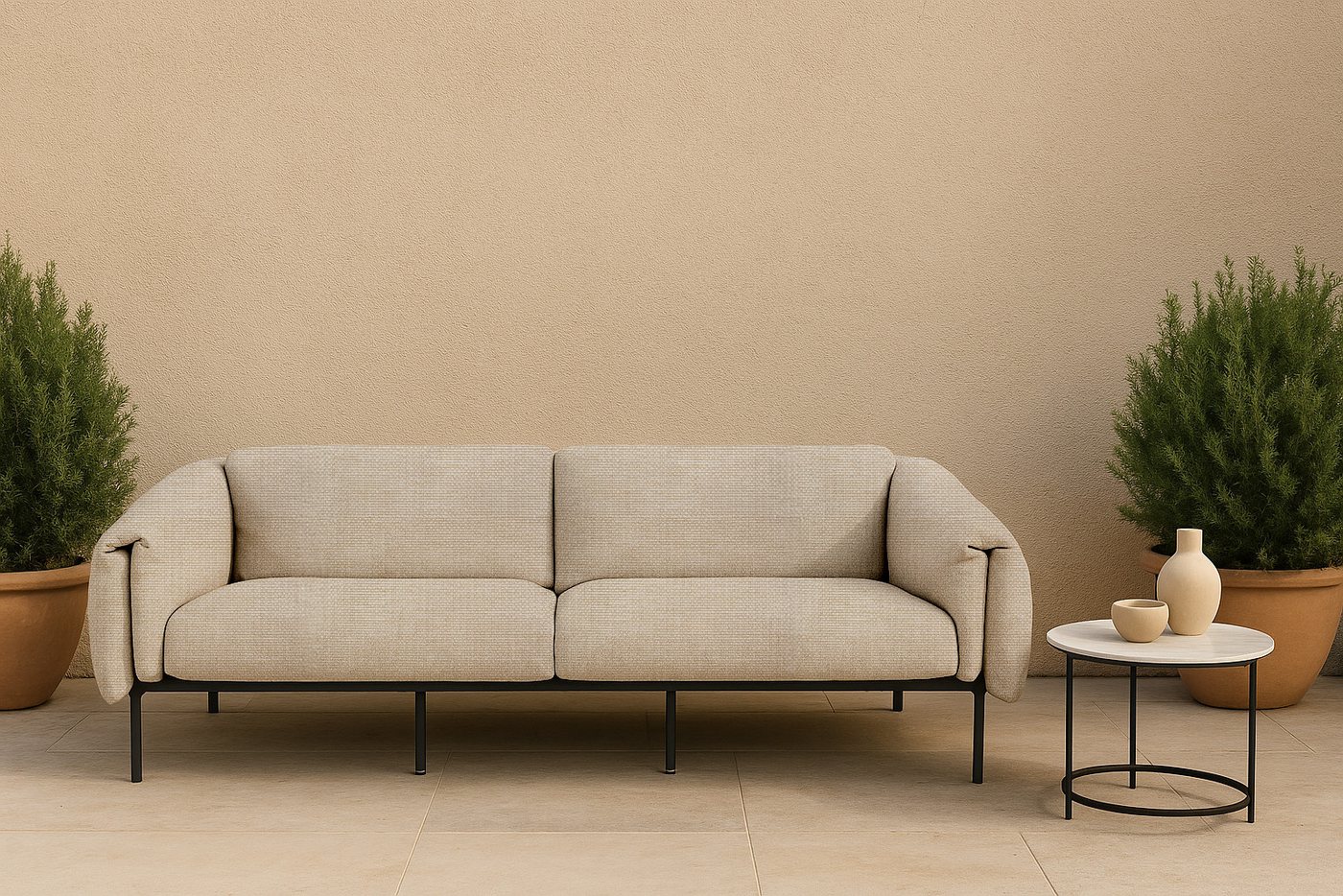 andas 3-Sitzer Lumi, Outdoor Gartensofa, wetterfeste Materialien, Breite 228 cm andas 3-Sitzer Lumi, Outdoor Gartensofa, wetterfeste Materialien, Breite 228 cm von andas