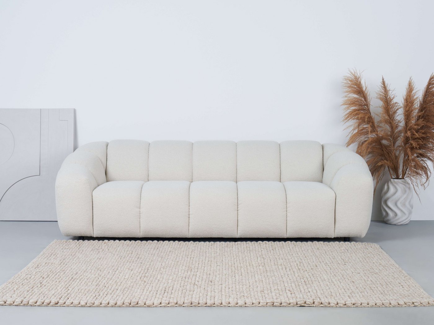 andas 3-Sitzer Maribik, Big-Sofa, recycelter Boucle-Stoff, plüschig, Breite 247 cm andas 3-Sitzer Maribik, Big-Sofa, recycelter Boucle-Stoff, plüschig, Breite 247 cm von andas