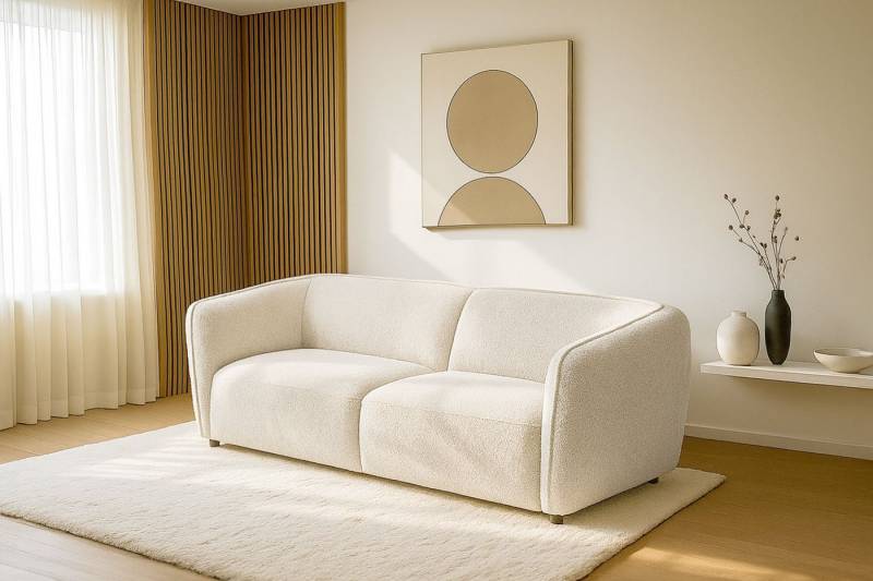 andas 3-Sitzer Ostrup, schlichtes modernes Design, in verschiedenen Farben andas 3-Sitzer Ostrup, schlichtes modernes Design, in verschiedenen Farben von andas