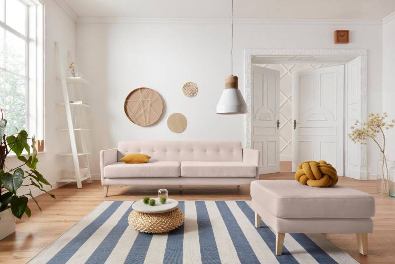 andas 3-Sitzer Raadal, in skandinavischem Design, Knopfheftung, Design by Morten Georgsen andas 3-Sitzer Raadal, in skandinavischem Design, Knopfheftung, Design by Morten Georgsen von andas