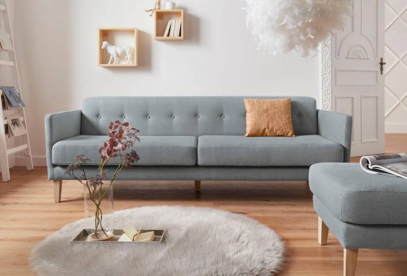 andas 3-Sitzer Raadal, in skandinavischem Design, Knopfheftung, Design by Morten Georgsen andas 3-Sitzer Raadal, in skandinavischem Design, Knopfheftung, Design by Morten Georgsen von andas