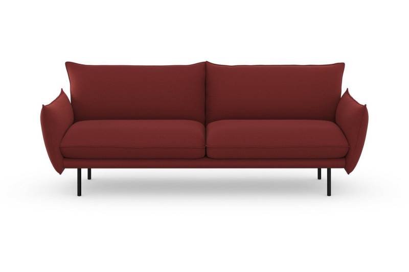 andas 3-Sitzer Stine, Besonderes Design durch Kissenoptik und Keder, by Morten Georgsen von andas