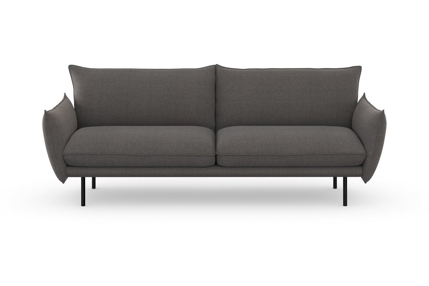 andas 3-Sitzer Stine, Besonderes Design durch Kissenoptik und Keder, by Morten Georgsen andas 3-Sitzer Stine, Besonderes Design durch Kissenoptik und Keder, by Morten Georgsen von andas