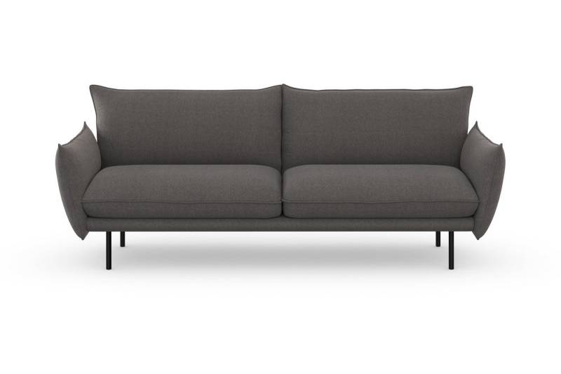 andas 3-Sitzer Stine, Besonderes Design durch Kissenoptik und Keder, by Morten Georgsen von andas