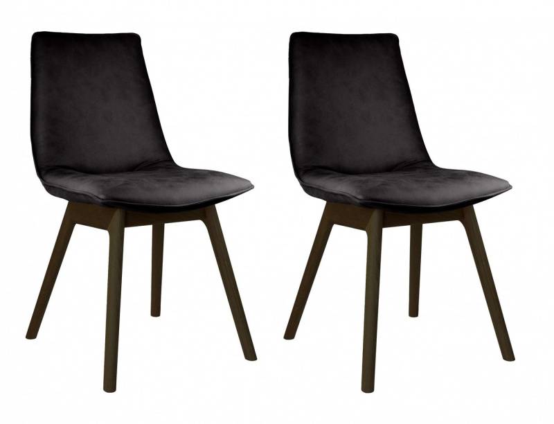 andas Esszimmerstuhl Ramon (Set, 2 St), mit Massivholzbeinen, verschiedenen Farben und Stoffe von andas