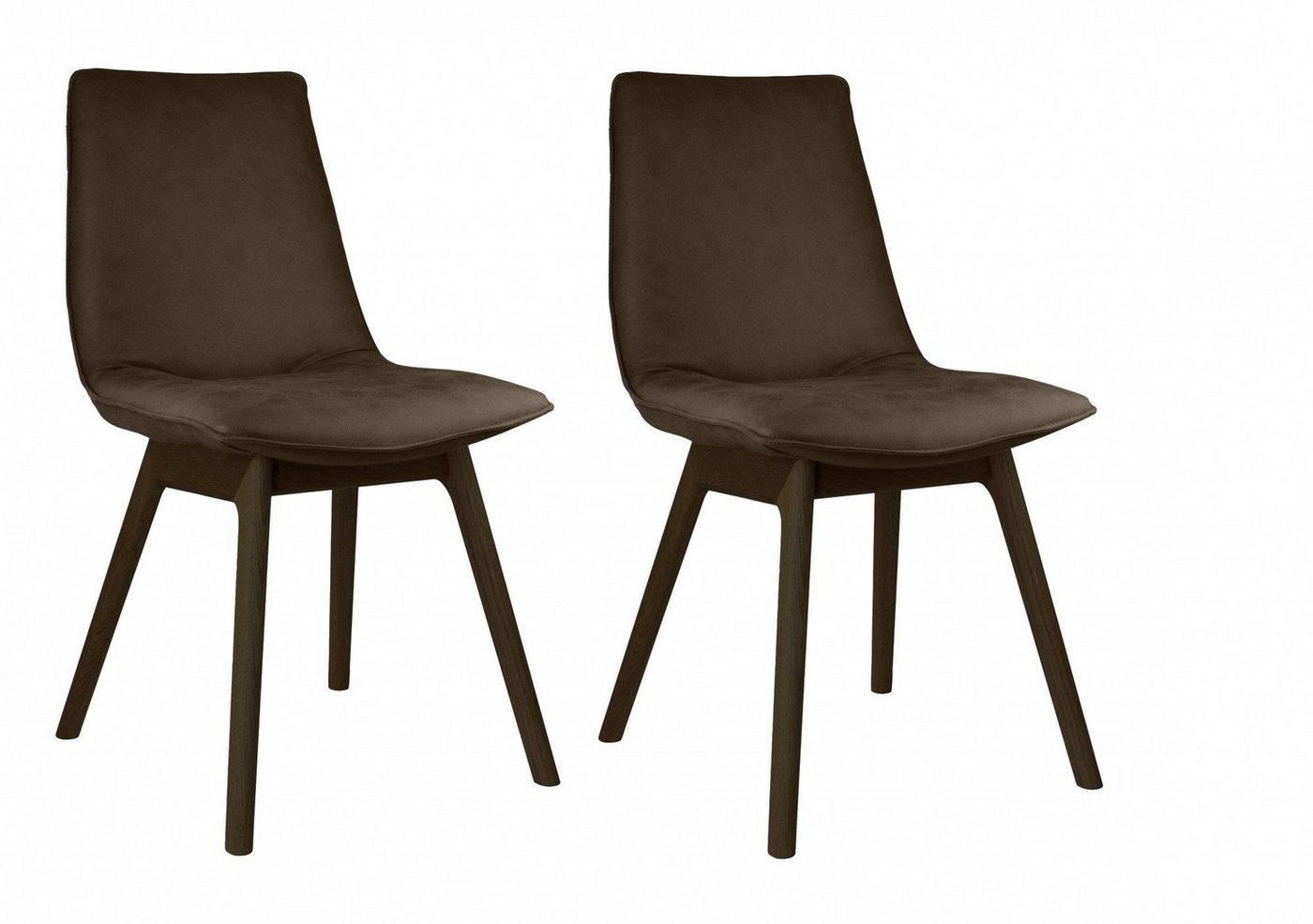 andas Esszimmerstuhl Ramon (Set, 2 St), mit Massivholzbeinen, verschiedenen Farben und Stoffe von andas