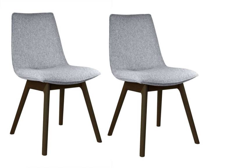 andas Esszimmerstuhl Ramon (Set, 2 St), mit Massivholzbeinen, verschiedenen Farben und Stoffe von andas