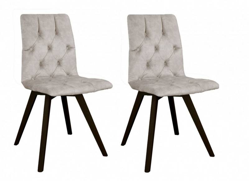 andas Esszimmerstuhl Rania (Set, 2 St), mit Massivholzbeinen von andas