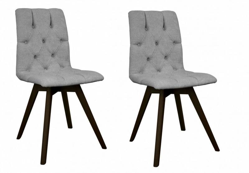 andas Esszimmerstuhl Rania (Set, 2 St), mit Massivholzbeinen von andas
