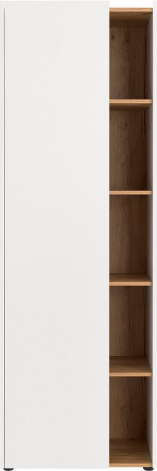 andas Aktenschrank Njavve mit griffloser Tür & 4 Regalböden, kratzfeste Oberfläche, Höhe 188 cm, Made in Germany von andas