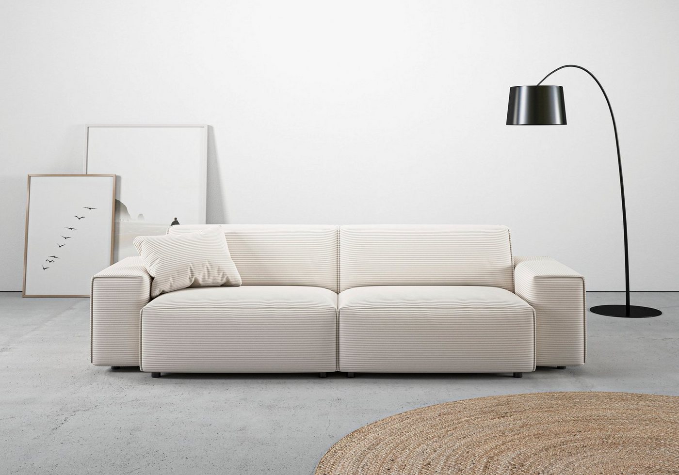 andas Big-Sofa Glimminge auch in Breitcord, Feincord + Easy care-Bezug, besondere Kedernähte Zierkissen andas Big-Sofa Glimminge auch in Breitcord, Feincord + Easy care-Bezug, besondere Kedernähte Zierkissen von andas