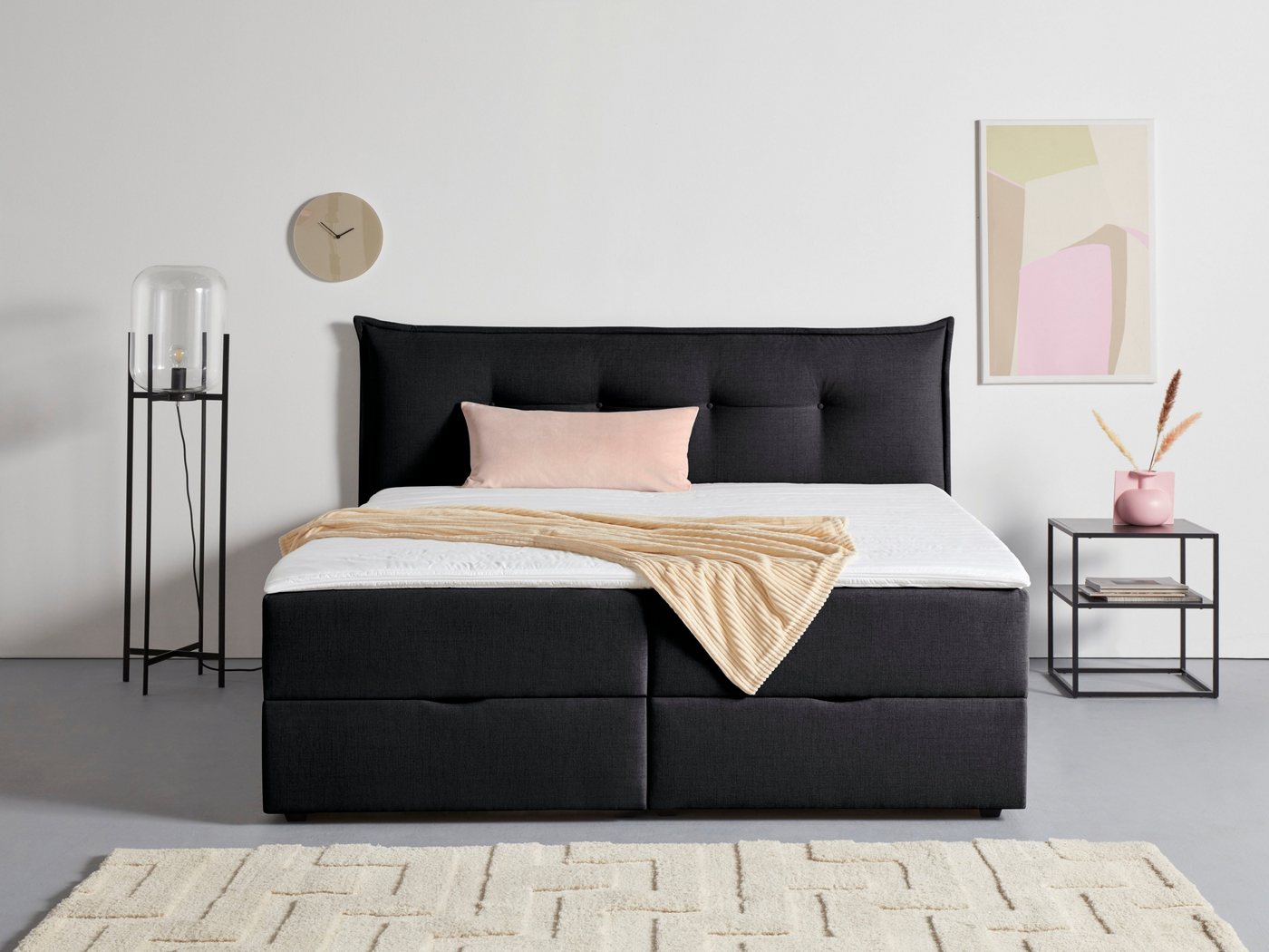 andas Boxbett Kederleicht, inklusive Bettkasten & Topper, in 4 Breiten und 2 Härtegraden andas Boxbett Kederleicht, inklusive Bettkasten & Topper, in 4 Breiten und 2 Härtegraden von andas