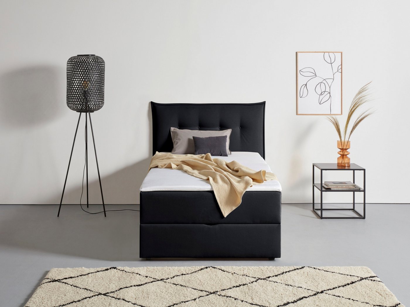 andas Boxbett Kederleicht, inklusive Bettkasten & Topper, in 4 Breiten und 2 Härtegraden andas Boxbett Kederleicht, inklusive Bettkasten & Topper, in 4 Breiten und 2 Härtegraden von andas