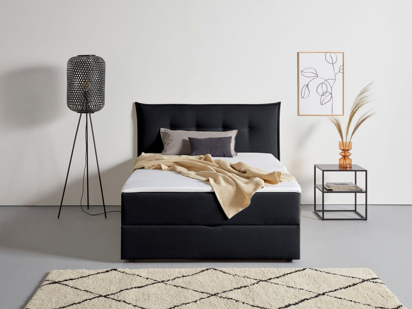 andas Boxbett Kederleicht, inklusive Bettkasten & Topper, in 4 Breiten und 2 Härtegraden andas Boxbett Kederleicht, inklusive Bettkasten & Topper, in 4 Breiten und 2 Härtegraden von andas
