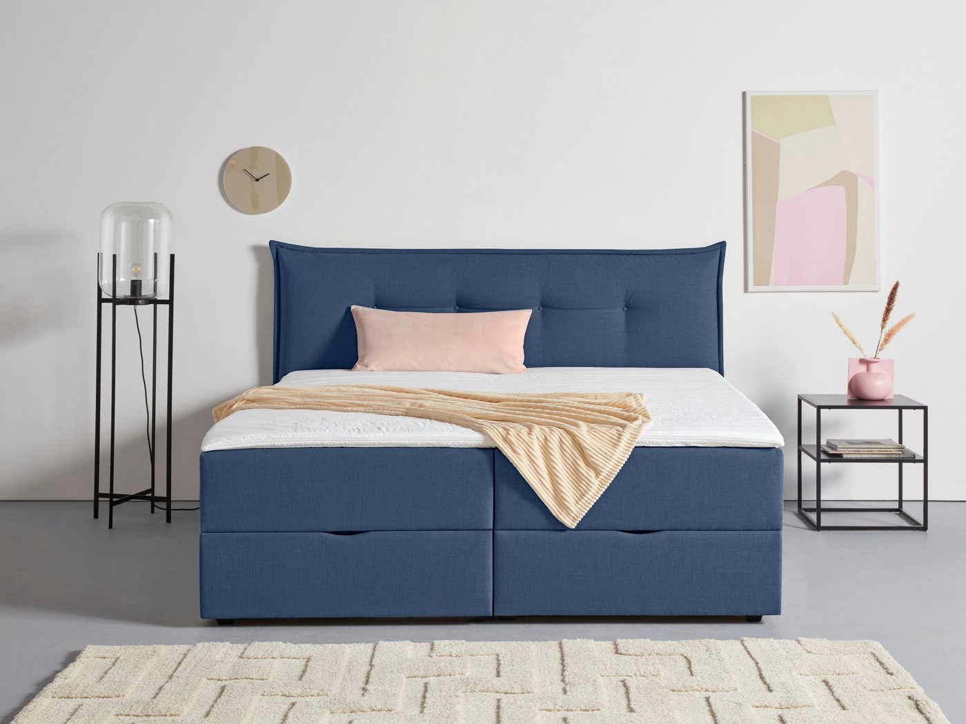 andas Boxbett Kederleicht, inklusive Bettkasten & Topper, in 4 Breiten und 2 Härtegraden andas Boxbett Kederleicht, inklusive Bettkasten & Topper, in 4 Breiten und 2 Härtegraden von andas