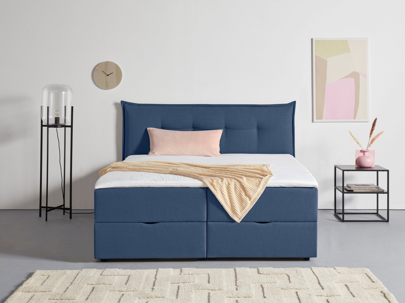 andas Boxbett Kederleicht, inklusive Bettkasten & Topper, in 4 Breiten und 2 Härtegraden andas Boxbett Kederleicht, inklusive Bettkasten & Topper, in 4 Breiten und 2 Härtegraden von andas