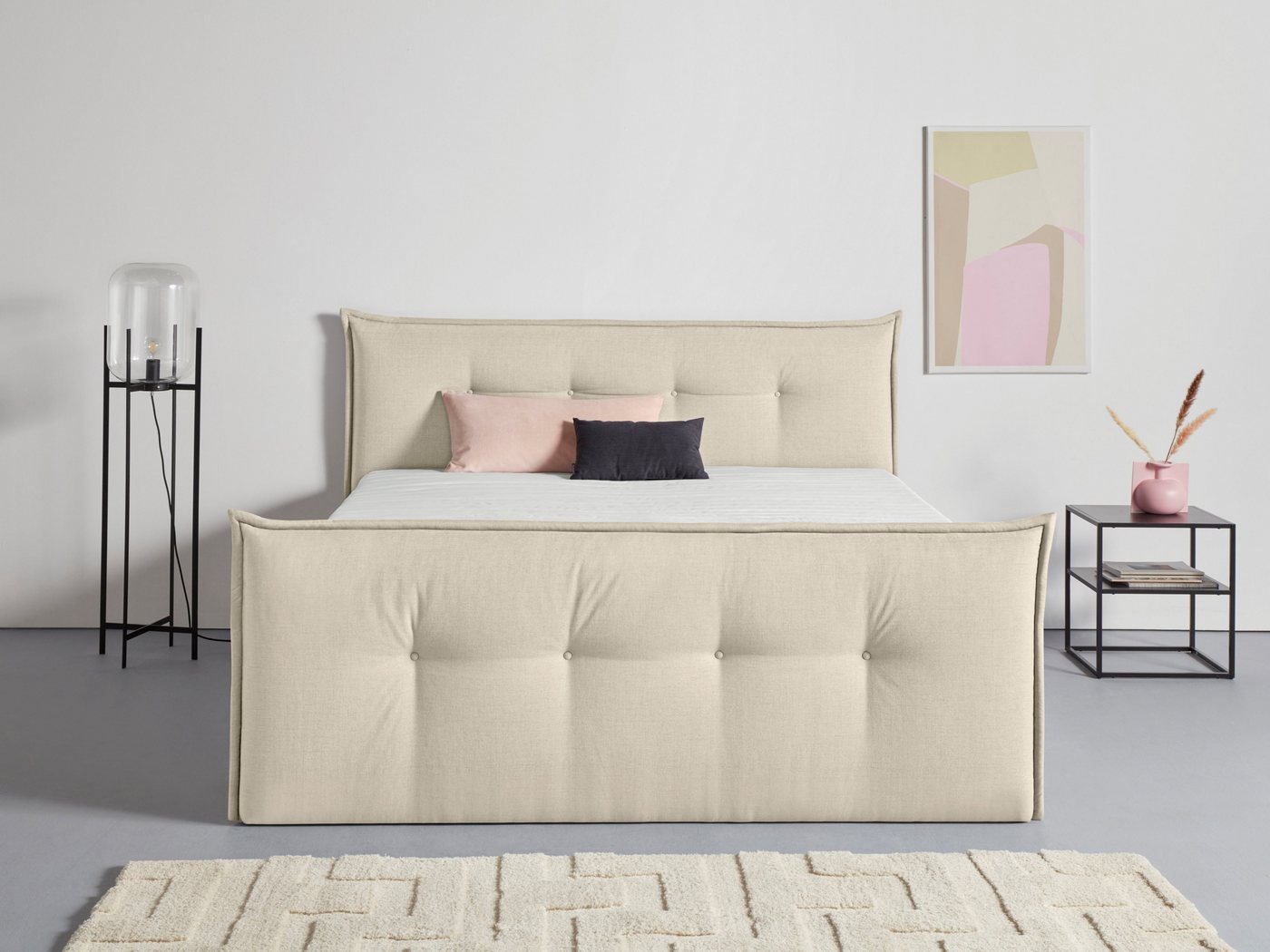 andas Boxbett Kederleicht, inklusive Fußteil, Bettkasten & Topper, in 4 Breiten und 2 Härtegraden andas Boxbett Kederleicht, inklusive Fußteil, Bettkasten & Topper, in 4 Breiten und 2 Härtegraden von andas