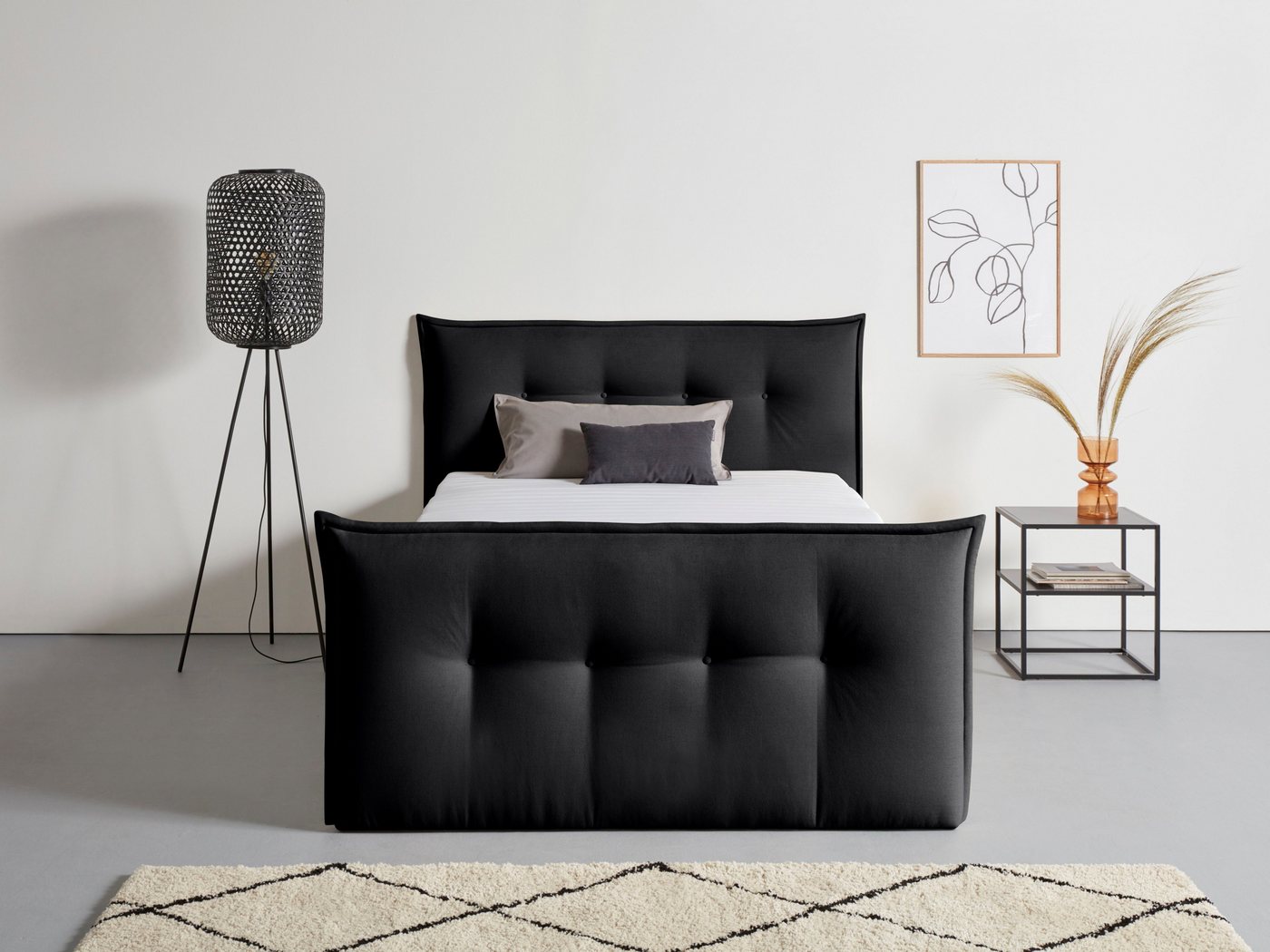 andas Boxbett Kederleicht, inklusive Fußteil, Bettkasten & Topper, in 4 Breiten und 2 Härtegraden andas Boxbett Kederleicht, inklusive Fußteil, Bettkasten & Topper, in 4 Breiten und 2 Härtegraden von andas