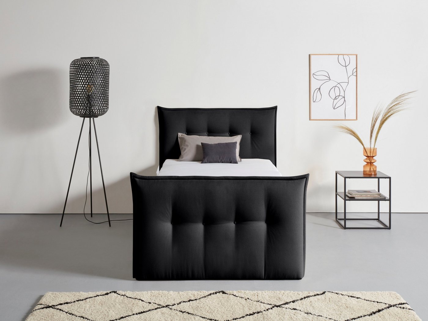 andas Boxbett Kederleicht, inklusive Fußteil, Bettkasten & Topper, in 4 Breiten und 2 Härtegraden andas Boxbett Kederleicht, inklusive Fußteil, Bettkasten & Topper, in 4 Breiten und 2 Härtegraden von andas