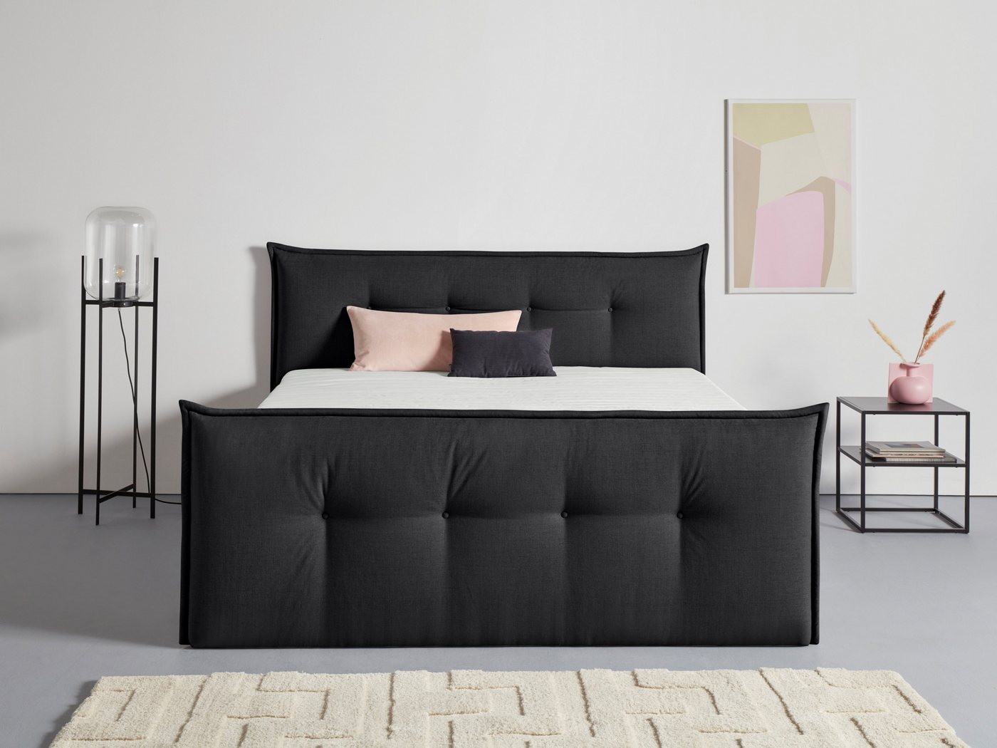 andas Boxbett Kederleicht, inklusive Fußteil, Bettkasten & Topper, in 4 Breiten und 2 Härtegraden andas Boxbett Kederleicht, inklusive Fußteil, Bettkasten & Topper, in 4 Breiten und 2 Härtegraden von andas