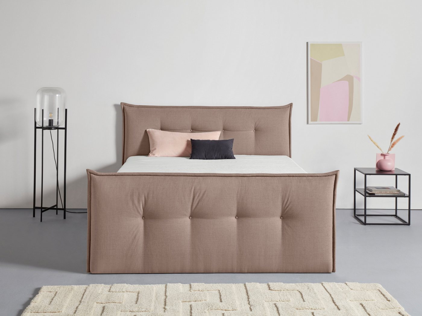 andas Boxbett Kederleicht, inklusive Fußteil, Bettkasten & Topper, in 4 Breiten und 2 Härtegraden andas Boxbett Kederleicht, inklusive Fußteil, Bettkasten & Topper, in 4 Breiten und 2 Härtegraden von andas