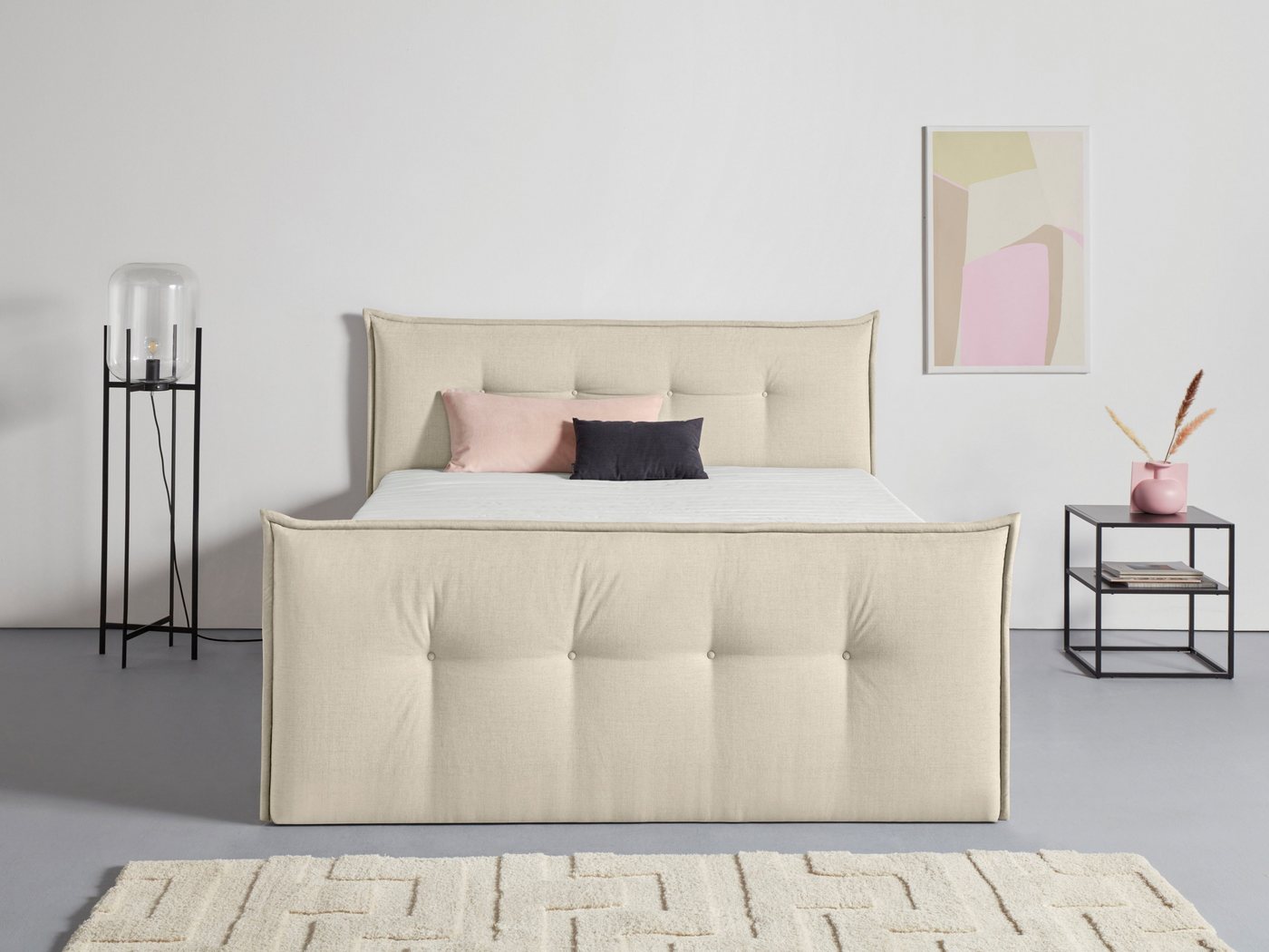 andas Boxbett Kederleicht, inklusive Fußteil, Bettkasten & Topper, in 4 Breiten und 2 Härtegraden andas Boxbett Kederleicht, inklusive Fußteil, Bettkasten & Topper, in 4 Breiten und 2 Härtegraden von andas
