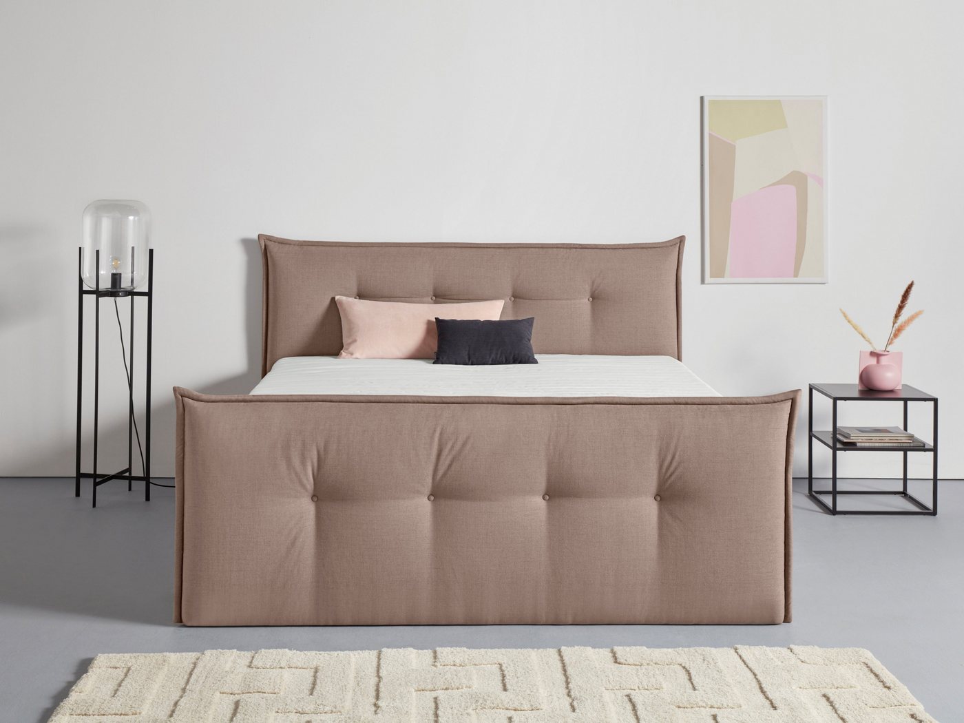 andas Boxbett Kederleicht, inklusive Fußteil, Bettkasten & Topper, in 4 Breiten und 2 Härtegraden andas Boxbett Kederleicht, inklusive Fußteil, Bettkasten & Topper, in 4 Breiten und 2 Härtegraden von andas