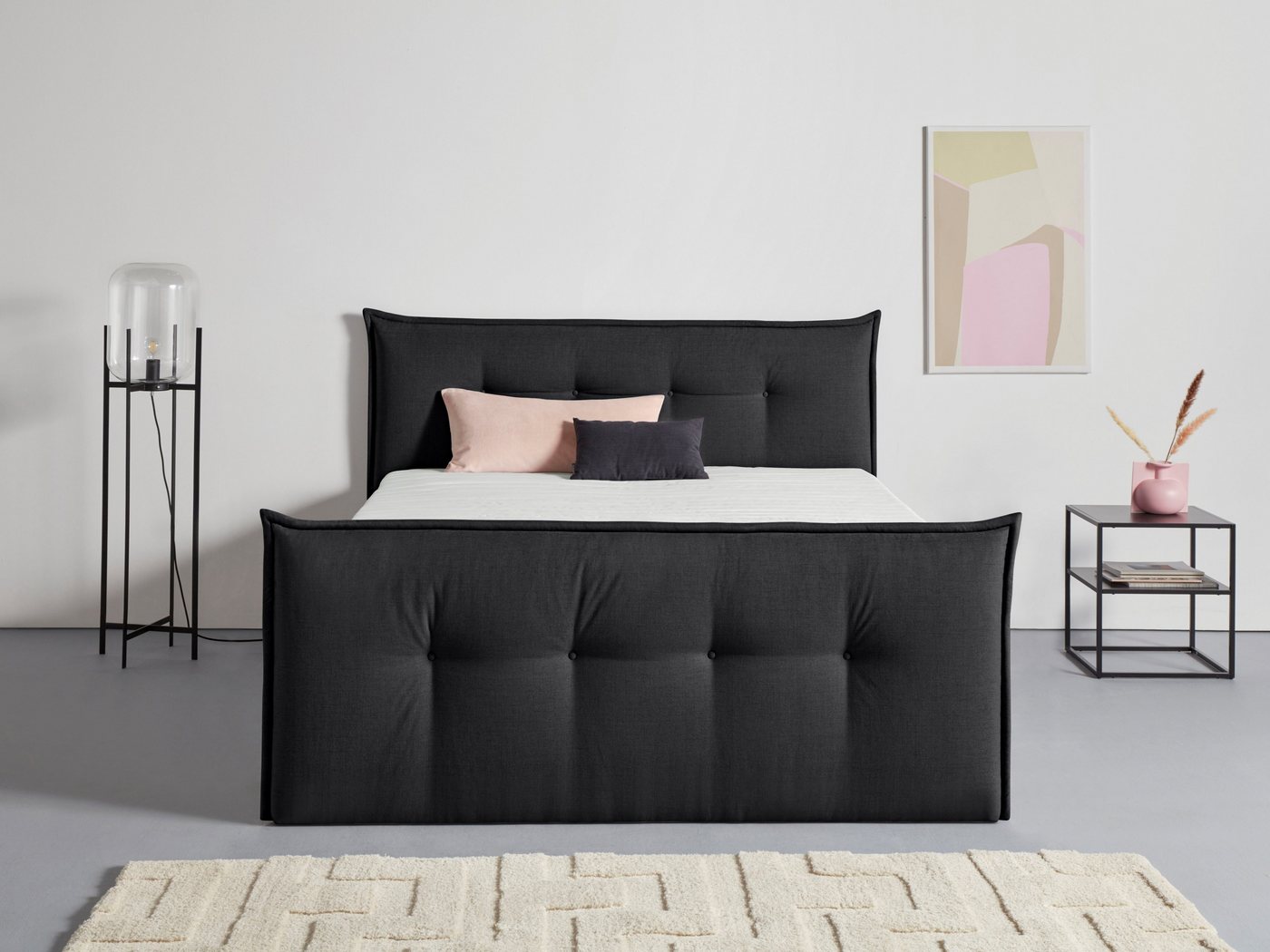 andas Boxbett Kederleicht, inklusive Fußteil, Bettkasten & Topper, in 4 Breiten und 2 Härtegraden andas Boxbett Kederleicht, inklusive Fußteil, Bettkasten & Topper, in 4 Breiten und 2 Härtegraden von andas