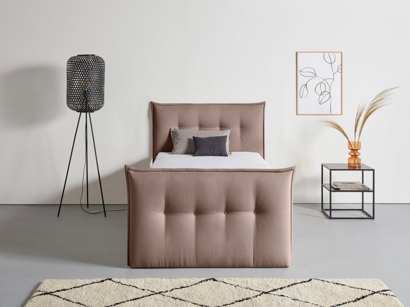 andas Boxbett Kederleicht, inklusive Fußteil, Bettkasten & Topper, in 4 Breiten und 2 Härtegraden andas Boxbett Kederleicht, inklusive Fußteil, Bettkasten & Topper, in 4 Breiten und 2 Härtegraden von andas