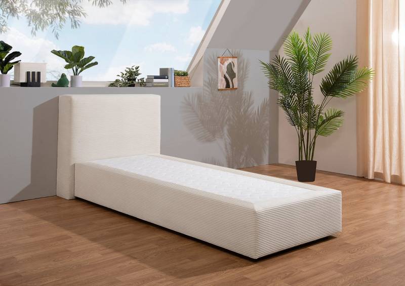 andas Boxspringbett Åby, In Cord Bezug, wahlweise mit und ohne Matrazte erhältlich andas Boxspringbett Åby, In Cord Bezug, wahlweise mit und ohne Matrazte erhältlich von andas