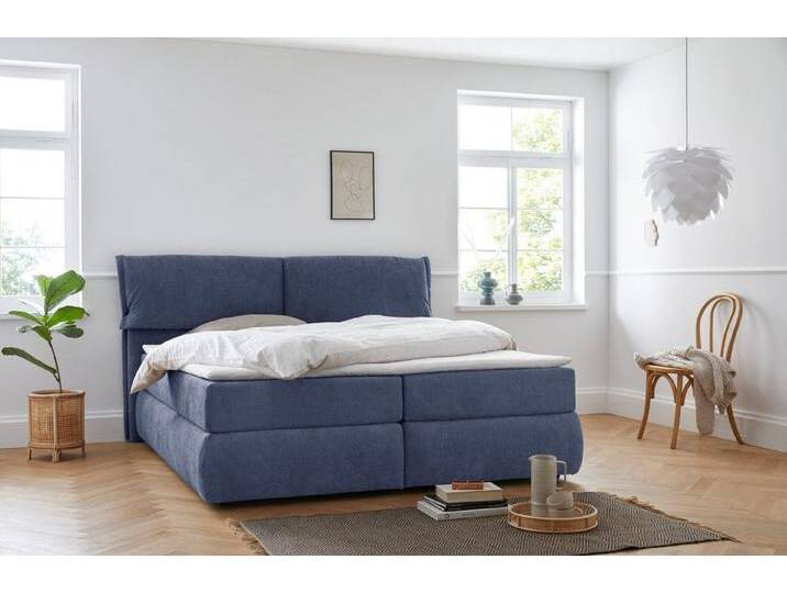 andas Boxspringbett Jenson, in 4 Farben, 4 Breiten, 3 Matratzenarten in 2 Härtegraden, Topper, blau, 7-Zonen-Tonnentaschen-Federkernmatratze andas Boxspringbett Jenson, in 4 Farben, 4 Breiten, 3 Matratzenarten in 2 Härtegraden, Topper, blau, 7-Zonen-Tonnentaschen-Federkernmatratze von andas