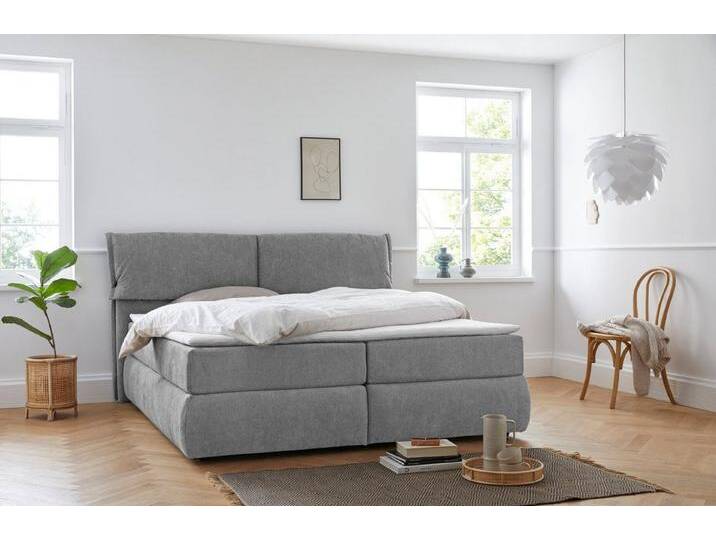 andas Boxspringbett Jenson, in 4 Farben, 4 Breiten, 3 Matratzenarten in 2 Härtegraden, Topper, grau, 7-Zonen-Tonnentaschen-Federkernmatratze andas Boxspringbett Jenson, in 4 Farben, 4 Breiten, 3 Matratzenarten in 2 Härtegraden, Topper, grau, 7-Zonen-Tonnentaschen-Federkernmatratze von andas