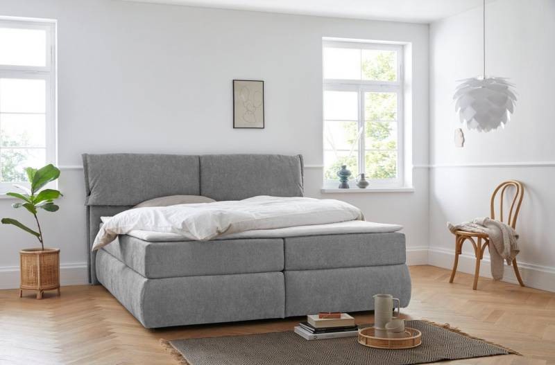 andas Boxspringbett Jenson, in 4 Farben, 4 Breiten, 3 Matratzenarten in 2 Härtegraden, Topper andas Boxspringbett Jenson, in 4 Farben, 4 Breiten, 3 Matratzenarten in 2 Härtegraden, Topper von andas