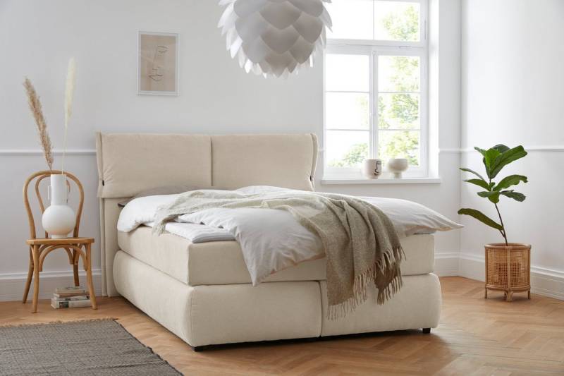 andas Boxspringbett Jenson, in 4 Farben, 4 Breiten, 3 Matratzenarten in 2 Härtegraden, Topper andas Boxspringbett Jenson, in 4 Farben, 4 Breiten, 3 Matratzenarten in 2 Härtegraden, Topper von andas