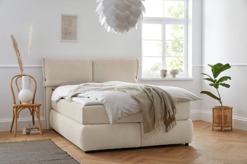 andas Boxspringbett Jenson, in 4 Farben, 4 Breiten, 3 Matratzenarten in 2 Härtegraden, Topper andas Boxspringbett Jenson, in 4 Farben, 4 Breiten, 3 Matratzenarten in 2 Härtegraden, Topper von andas
