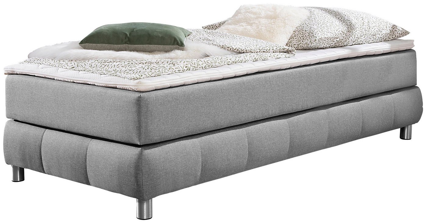 andas Boxspringbett Salo, Ohne Kopfteil, inkl. Topper, auch in Überlänge 220 cm andas Boxspringbett Salo, Ohne Kopfteil, inkl. Topper, auch in Überlänge 220 cm von andas