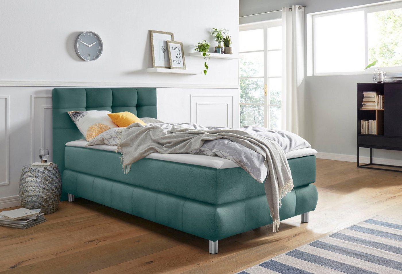 andas Boxspringbett Salo, incl. Topper, 6 Breiten, 2 Härtegrade, TFK auch in Härtegrad 4 andas Boxspringbett Salo, incl. Topper, 6 Breiten, 2 Härtegrade, TFK auch in Härtegrad 4 von andas