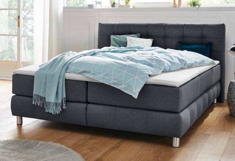 andas Boxspringbett Salo, incl. Topper, 6 Breiten, 2 Härtegrade, TFK auch in Härtegrad 4 andas Boxspringbett Salo, incl. Topper, 6 Breiten, 2 Härtegrade, TFK auch in Härtegrad 4 von andas