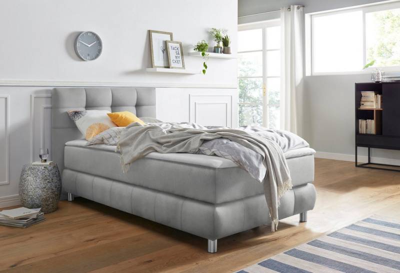 andas Boxspringbett Salo, incl. Topper, 6 Breiten, 2 Härtegrade, TFK auch in Härtegrad 4 von andas