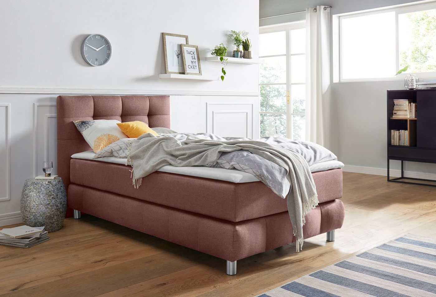 andas Boxspringbett Salo, incl. Topper, 6 Breiten, 2 Härtegrade, TFK auch in Härtegrad 4 andas Boxspringbett Salo, incl. Topper, 6 Breiten, 2 Härtegrade, TFK auch in Härtegrad 4 von andas