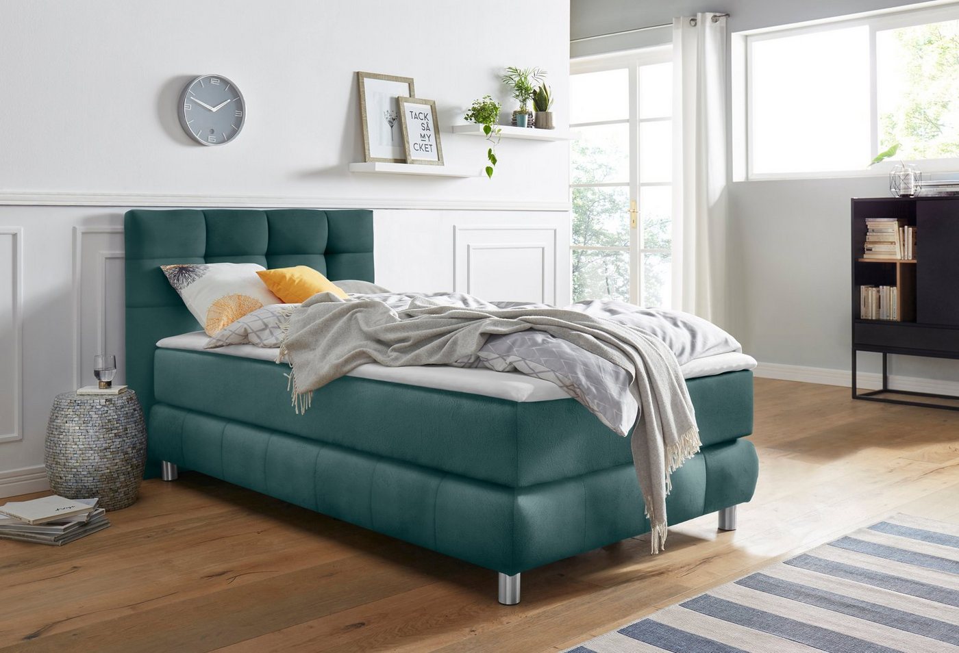 andas Boxspringbett Salo, incl. Topper, 6 Breiten, 2 Härtegrade, TFK auch in Härtegrad 4 andas Boxspringbett Salo, incl. Topper, 6 Breiten, 2 Härtegrade, TFK auch in Härtegrad 4 von andas