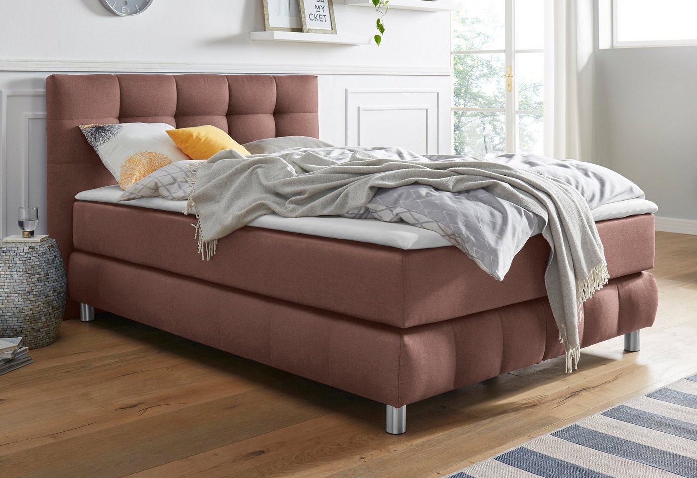 andas Boxspringbett Salo, incl. Topper, 6 Breiten, 2 Härtegrade, TFK auch in Härtegrad 4 andas Boxspringbett Salo, incl. Topper, 6 Breiten, 2 Härtegrade, TFK auch in Härtegrad 4 von andas