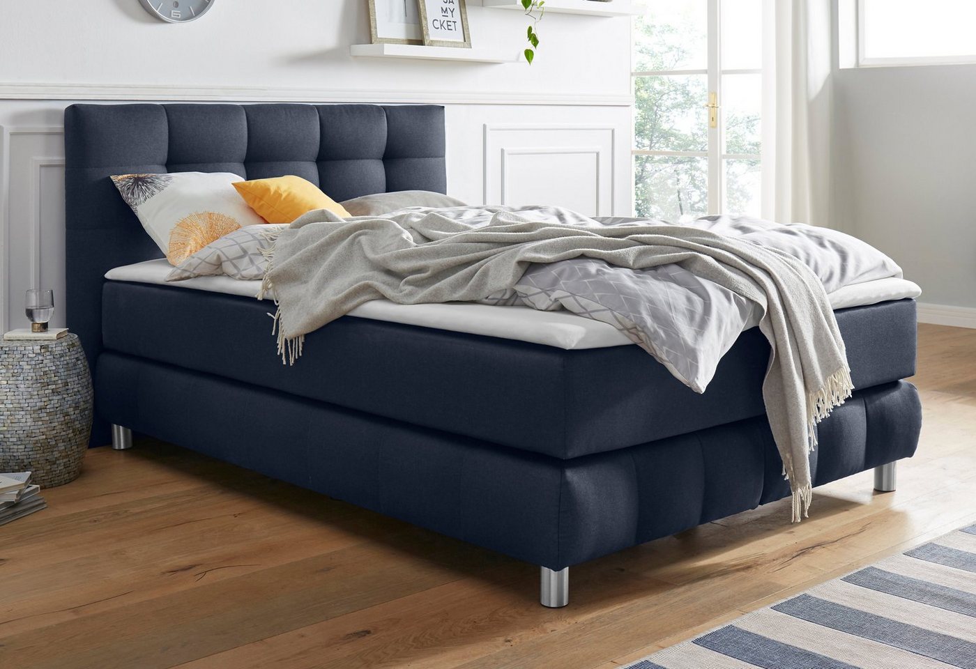 andas Boxspringbett Salo, incl. Topper, 6 Breiten, 2 Härtegrade, TFK auch in Härtegrad 4 andas Boxspringbett Salo, incl. Topper, 6 Breiten, 2 Härtegrade, TFK auch in Härtegrad 4 von andas